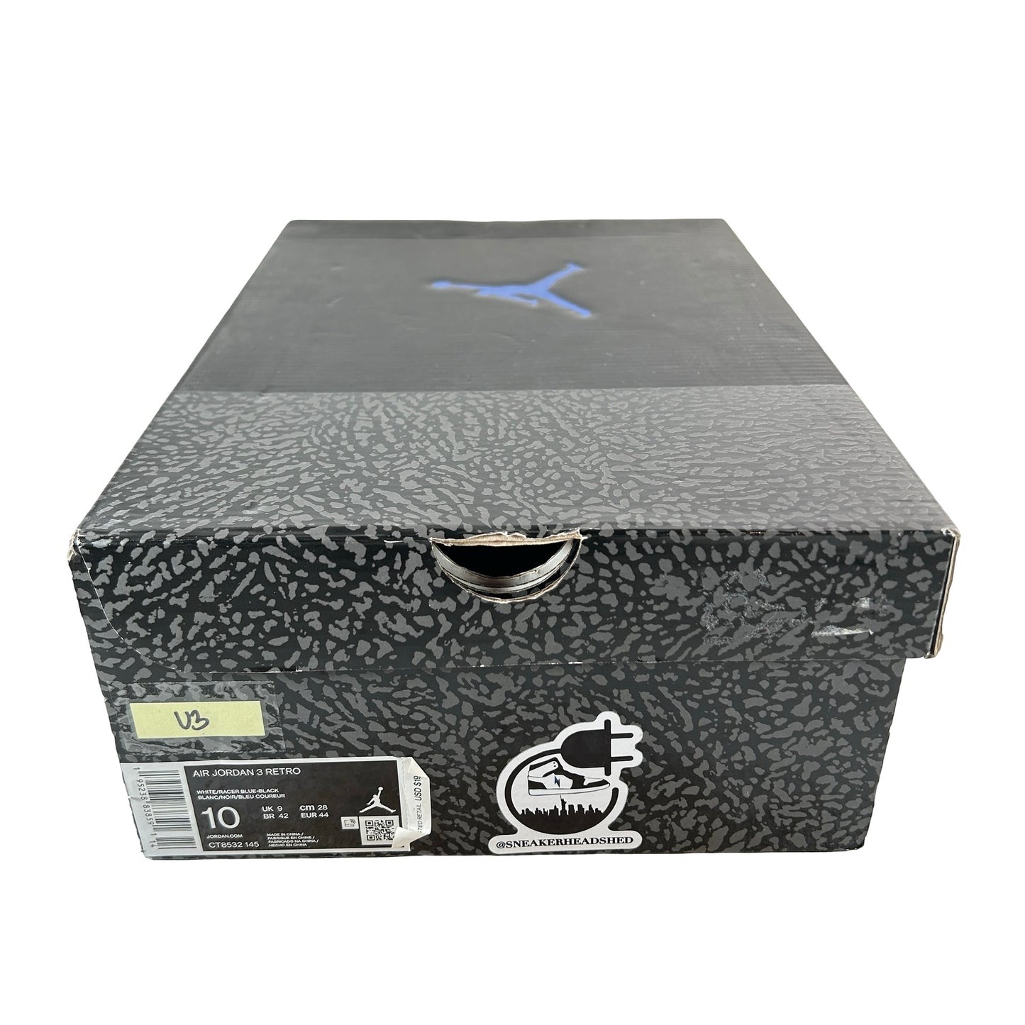 CT8532 145 Jordan 3 Retro Racer Blue [USED] - 10 M (Used3)