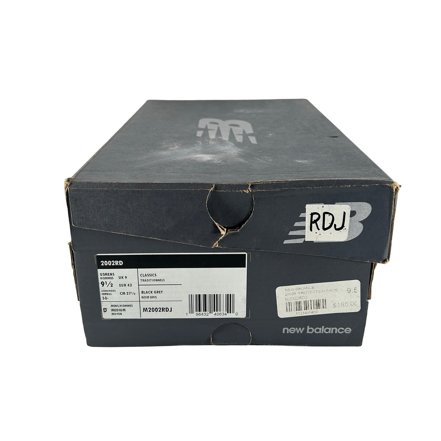 M2002RDJ New Balance 2002R Protection Pack Black Grey [USED] - 9.5 M (Used)