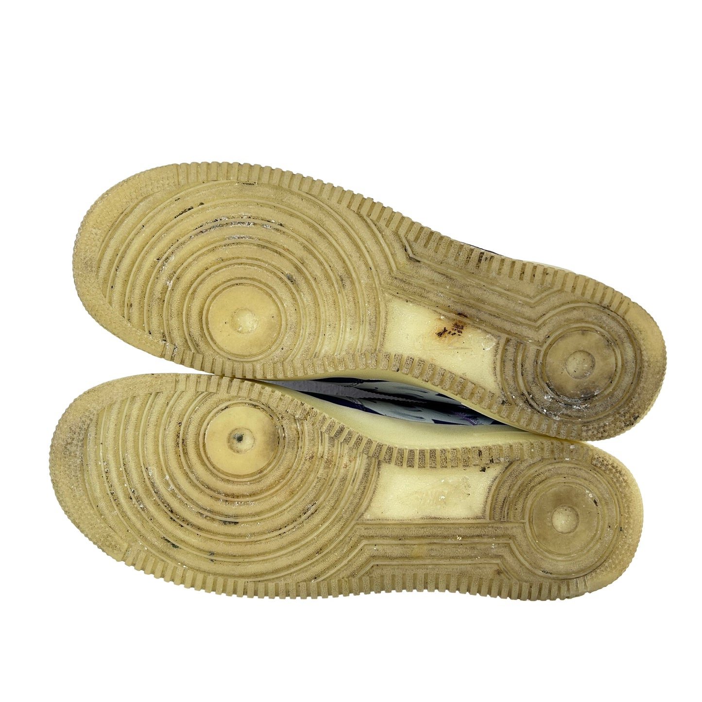 CU8067 500 Nike Air Force 1 Low '07 QS Purple Skeleton Halloween [USED] - 11.5 M (Used)