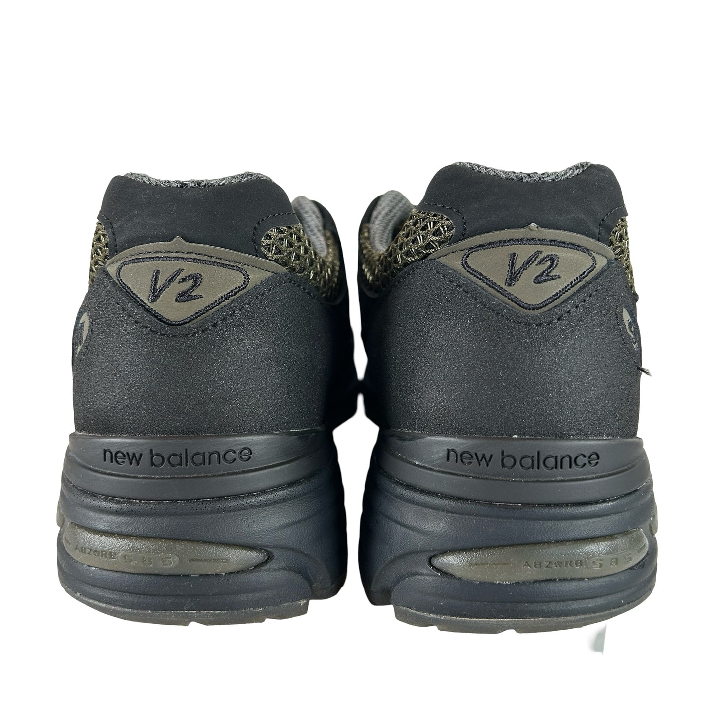U991SD2 New Balance 991v2 MiUK Stone Island Black [USED] - 10 M (Used)