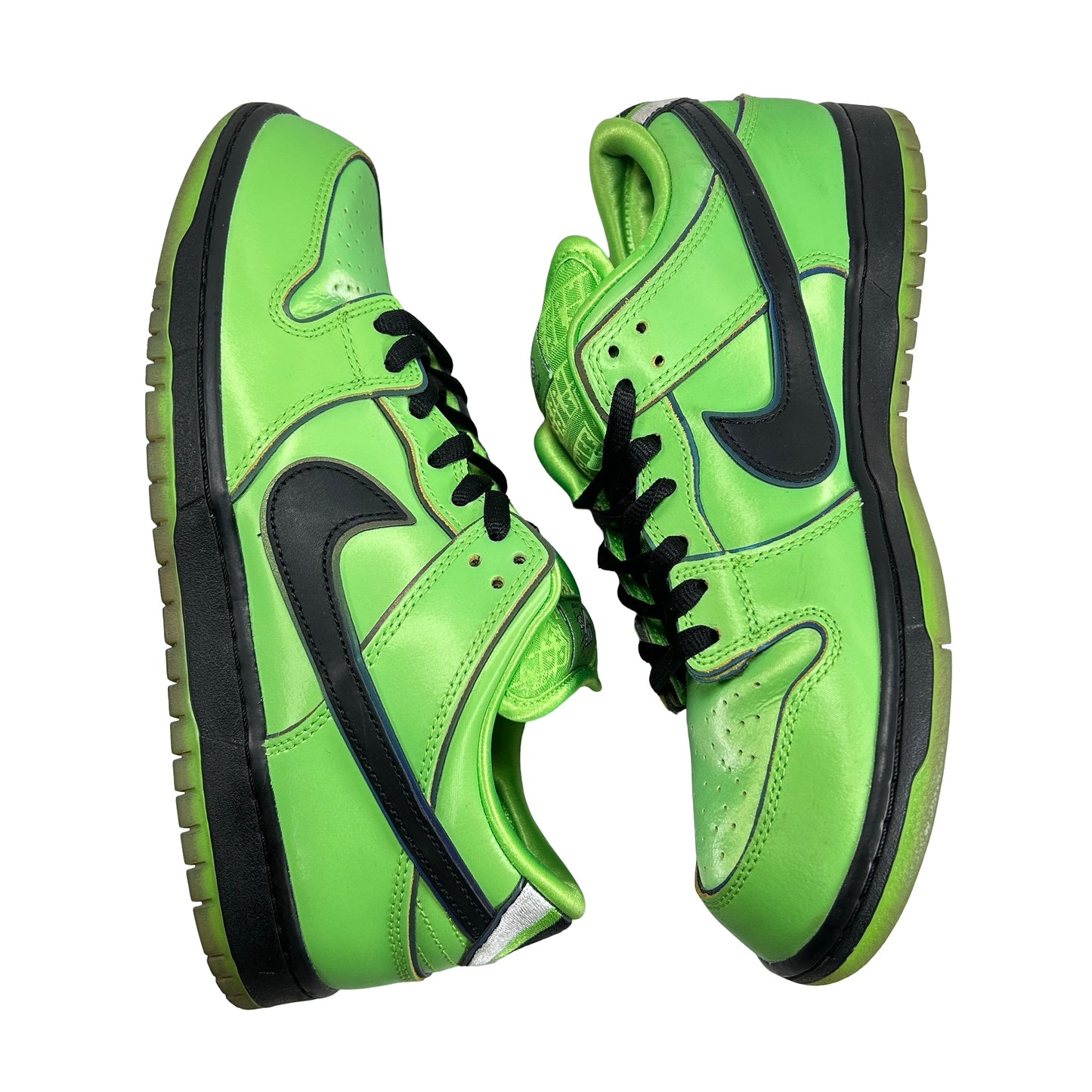 FZ8319 300 Nike SB Dunk Low The Powerpuff Girls Buttercup [USED] - 10.5 M (Used3)