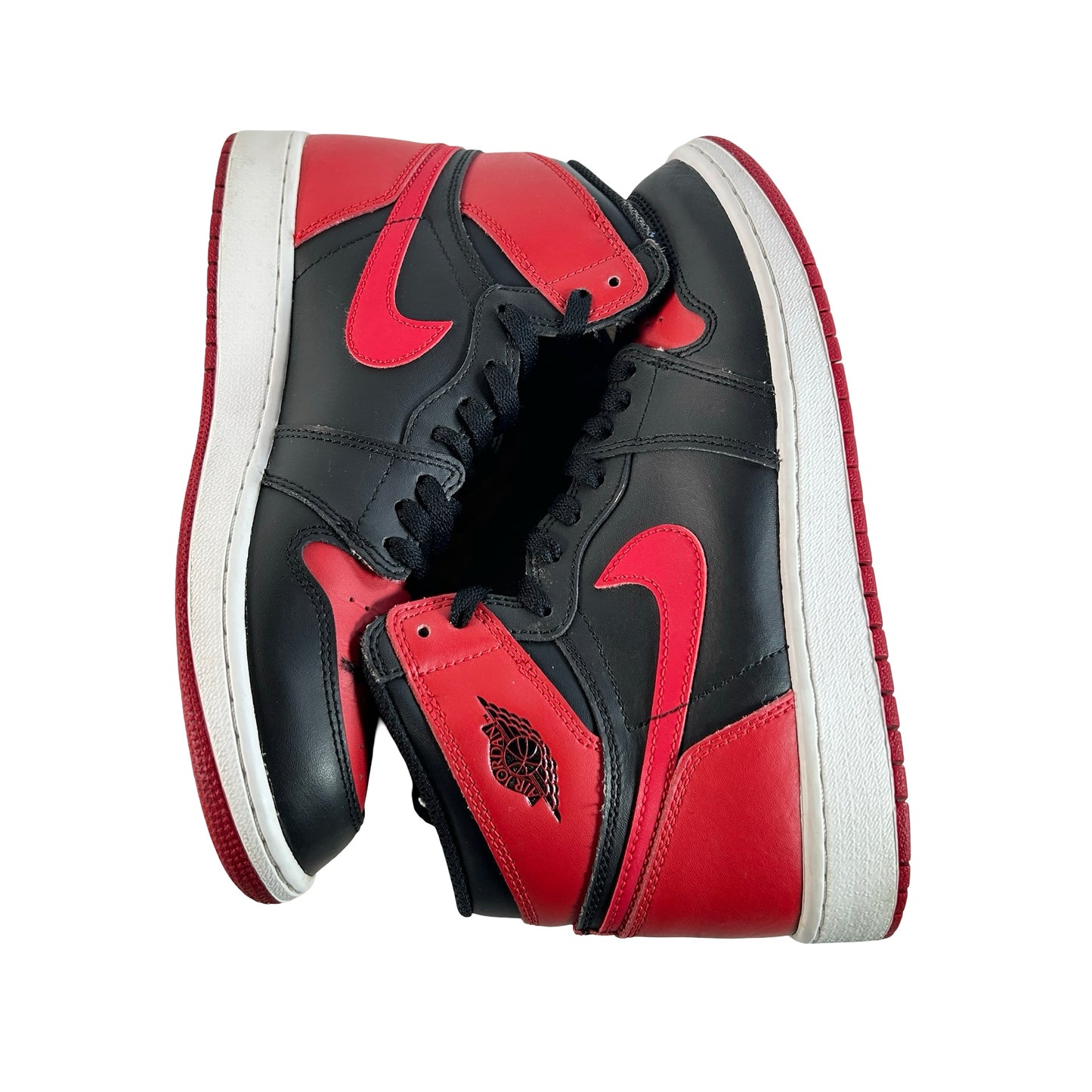 575441 001 Jordan 1 Retro Bred Banned (2016) (GS) [USED] - 7 Y (Used) (No Box)