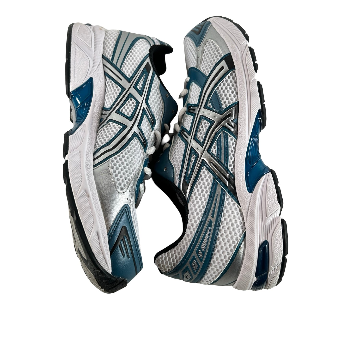 1203A609 103 ASICS Gel-1130 White Restful Teal [USED] - 10 M (Used)