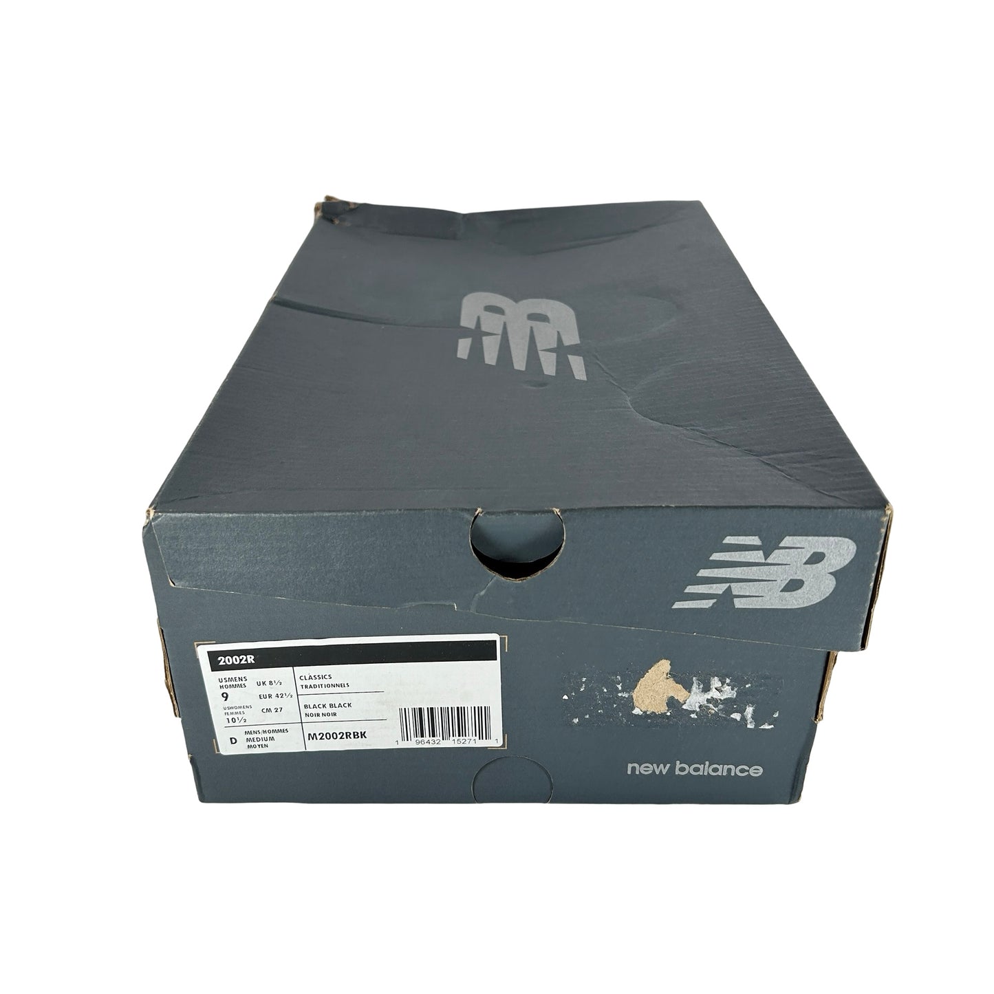 M2002RBK New Balance 2002R Black Gunmetal [USED] - 9 M (Used)