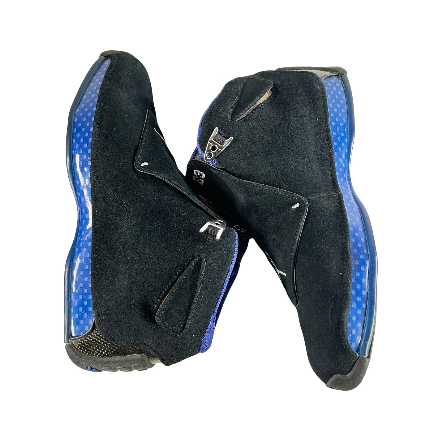 AA2494 007 Jordan 18 Retro Black Sport Royal (2018) [USED] - 12 M (Used)