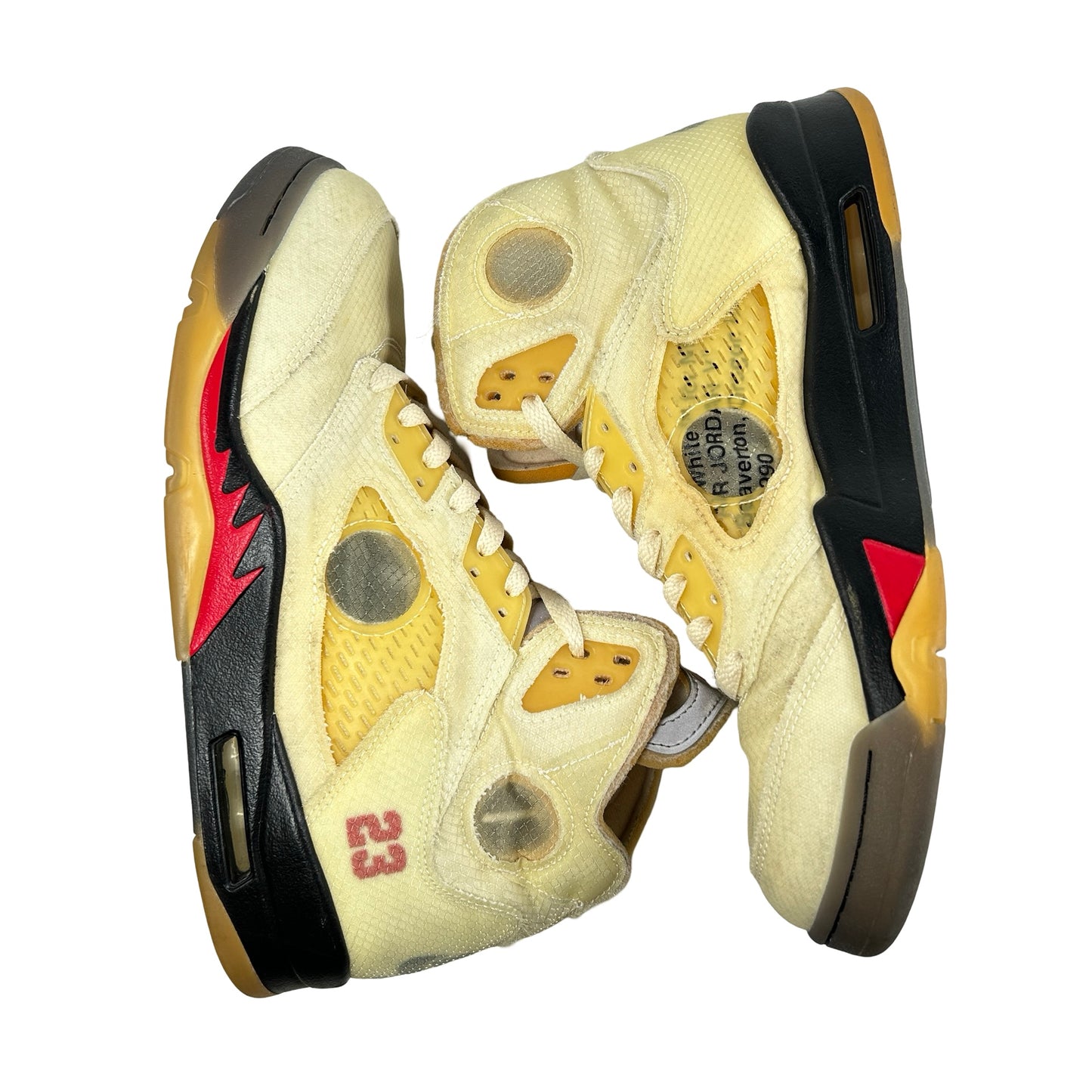 DH8565 100 Jordan 5 Off-White Sail [USED] - 10.5 M (Used) (No Box3)