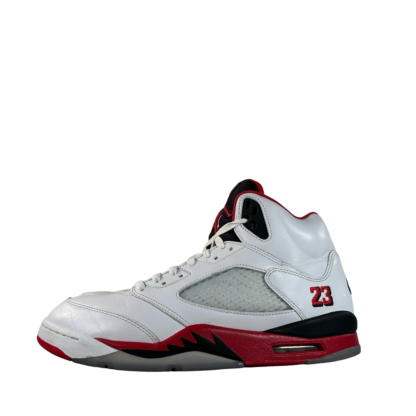 HQ7978 101 Jordan 5 Retro Fire Red Black Tongue (2025) [USED] - 12 M (Used6)