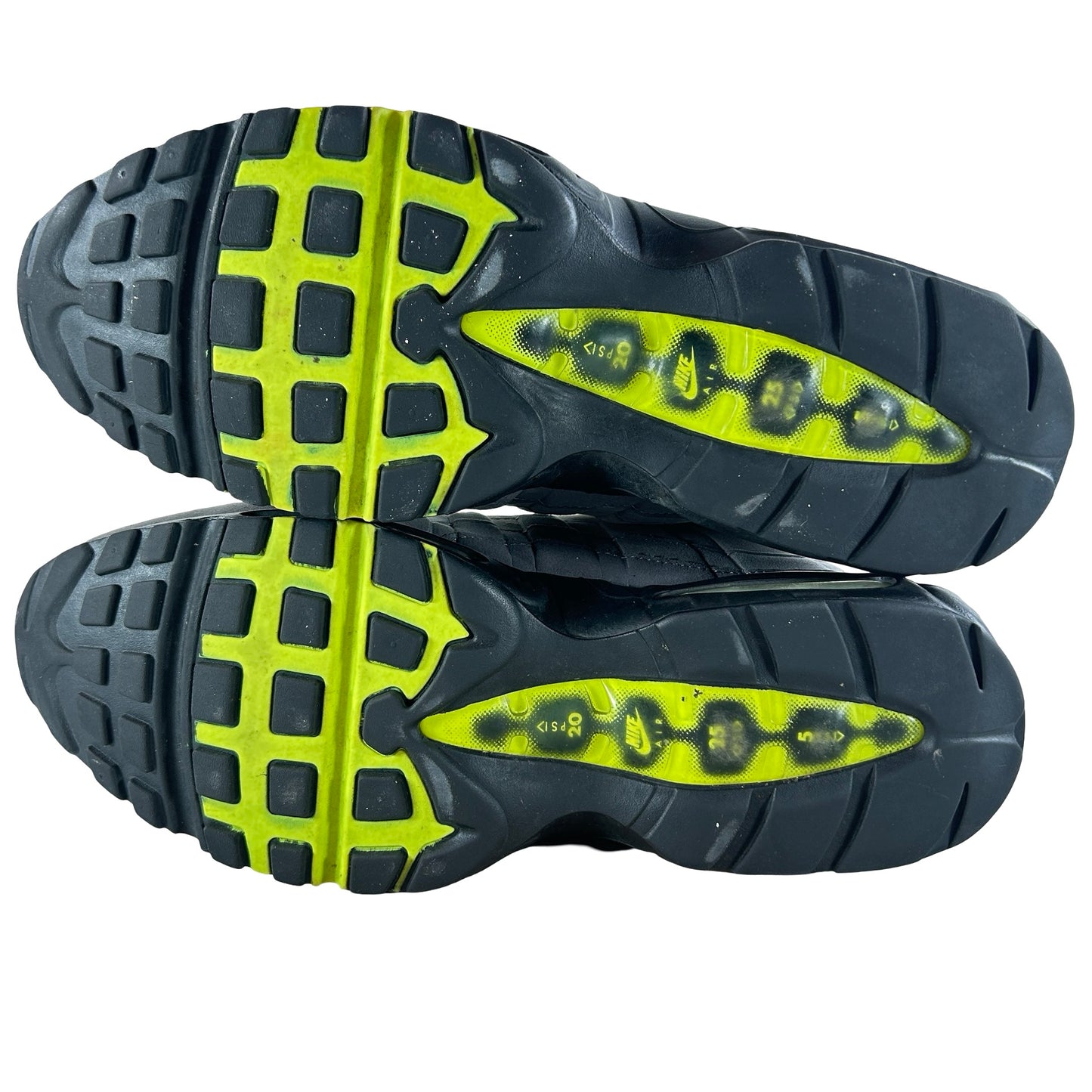 554970 071 Nike Air Max 95 OG Neon (2015) [USED] - 12 M (Used) (No Box)