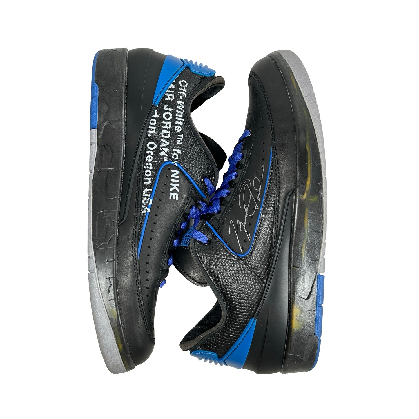 DJ4375 004 Jordan 2 Retro Low SP Off-White Black Blue [USED] - 10 M (Used)