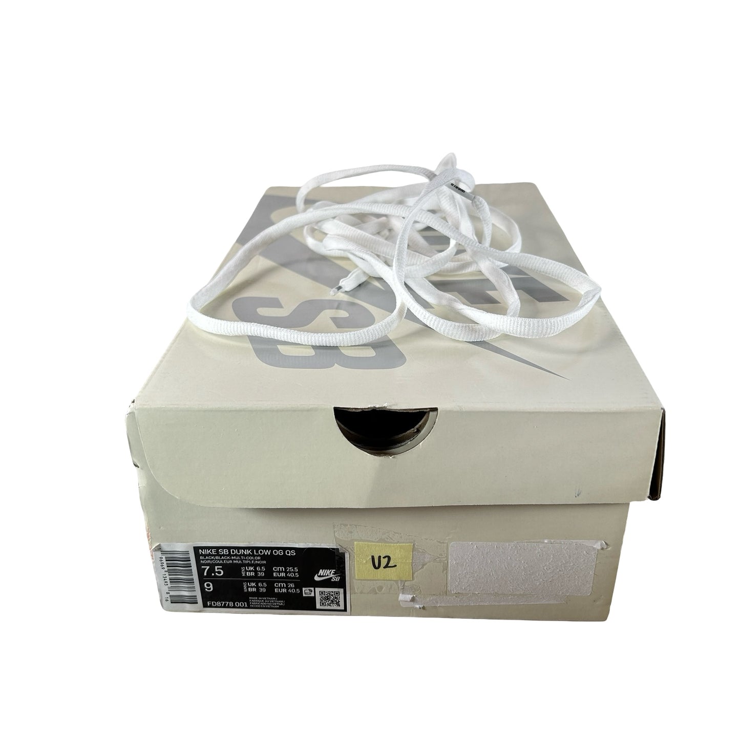 FD8778 001 Nike SB Dunk Low Supreme Rammellzee [USED] - 7.5 M (Used2)