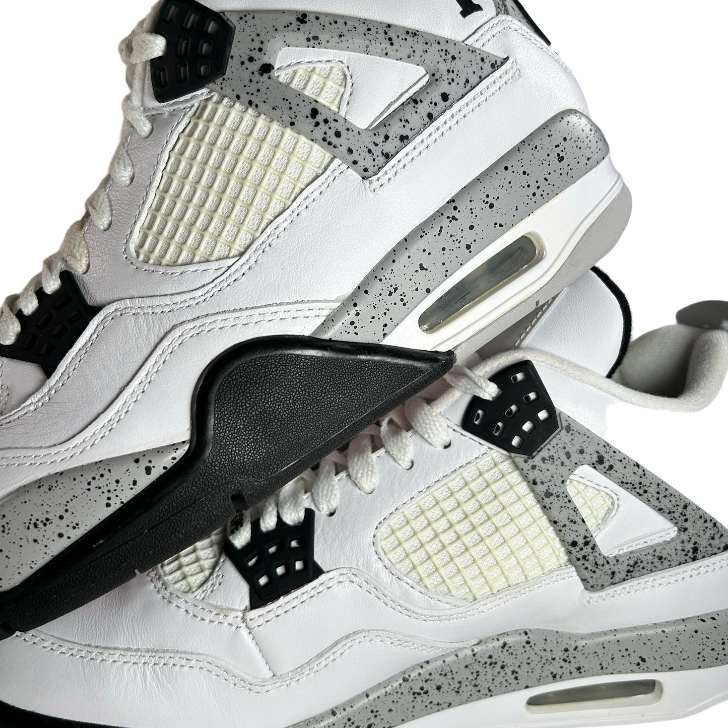 840606 192 Jordan 4 White Cement Interscope Records (Friends & Family) - 9 M