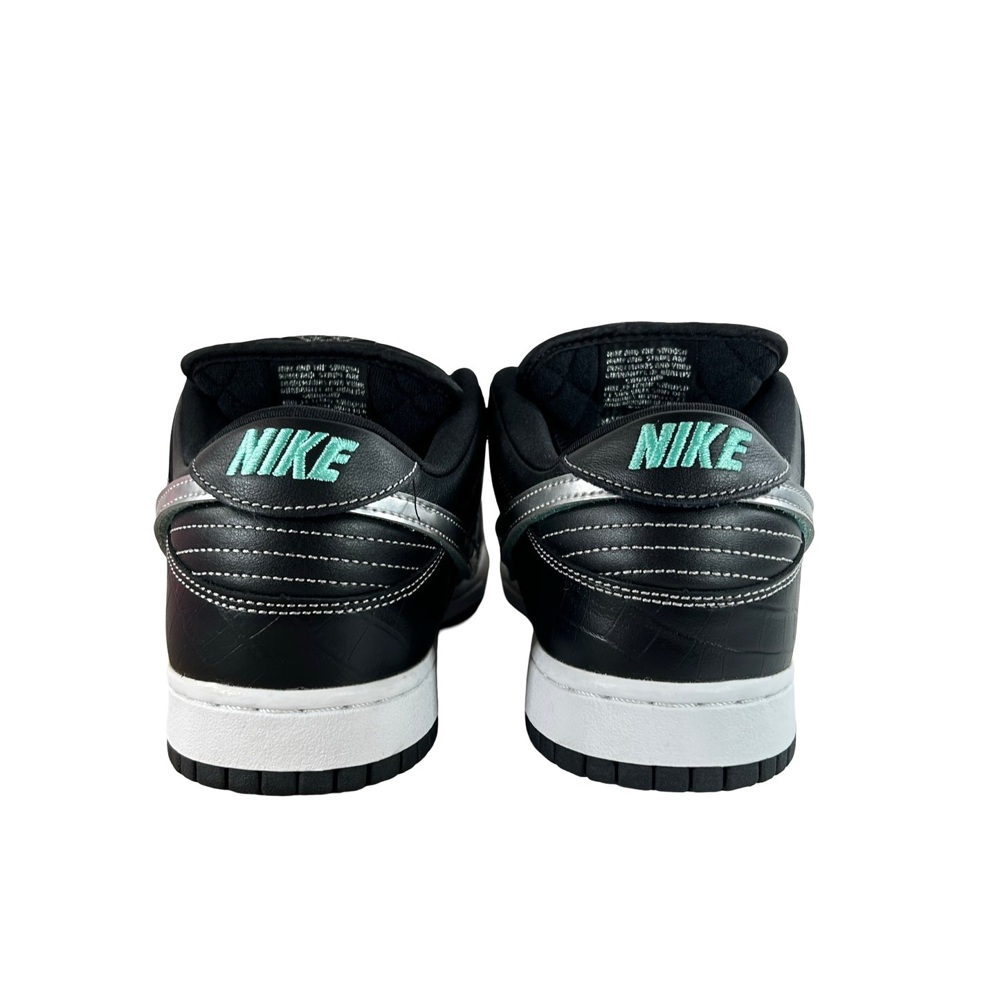 BV1310 001 Nike SB Dunk Low Diamond Supply Co. Black Diamond [USED] - 10 M (Used)