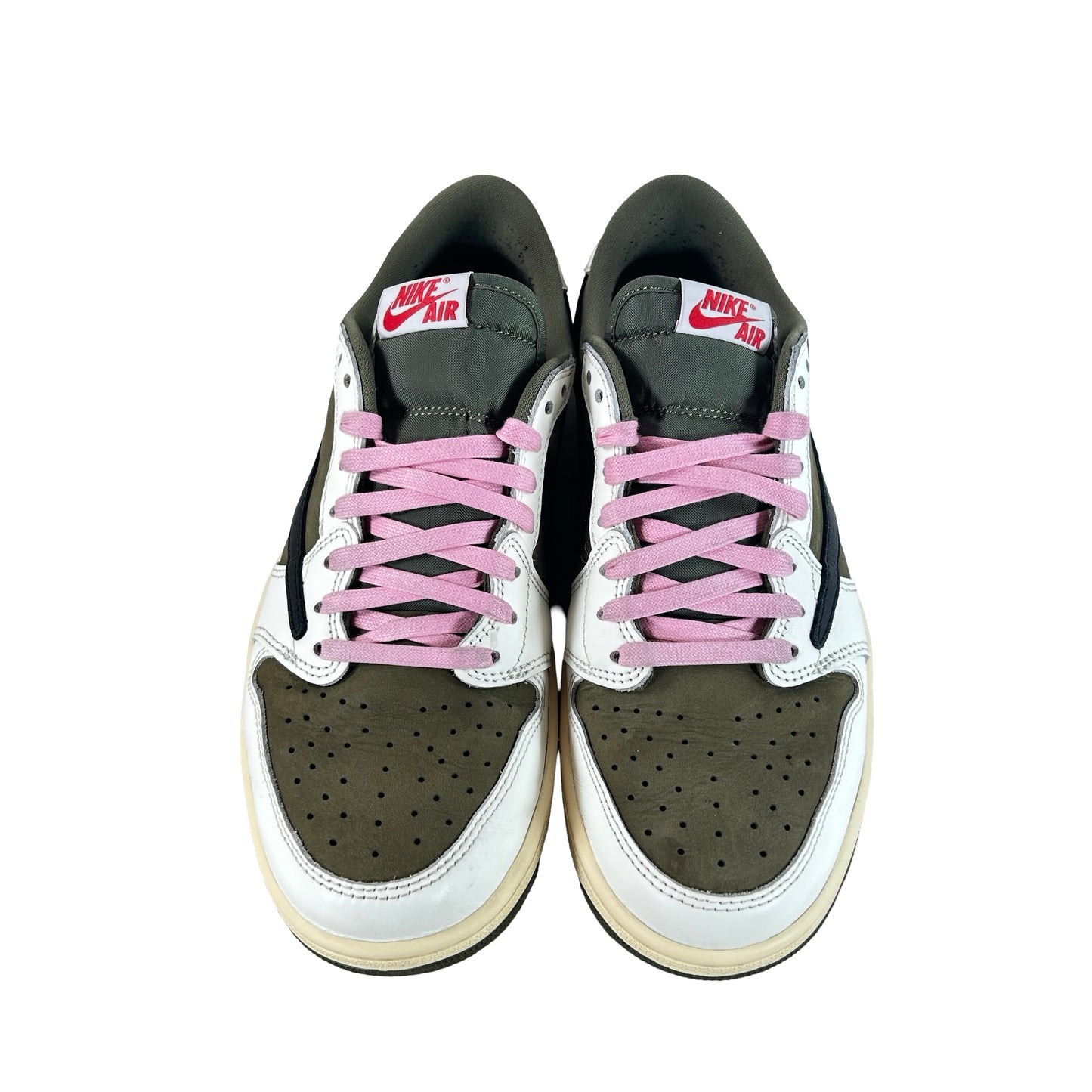 DM7866 200 Jordan 1 Retro Low OG SP Travis Scott Medium Olive [USED] - 9 M (Used9)