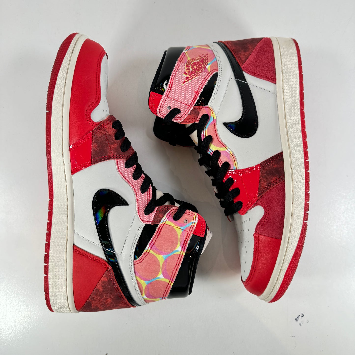 DV1748 601 Jordan 1 Hi Spider-Man Across the Spider-Verse [USED] - 10 M (Used)
