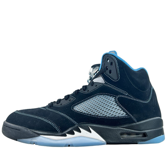 DD0587 008 Jordan 5 Retro Black University Blue (2026) [USED] - 13 M (Used4)