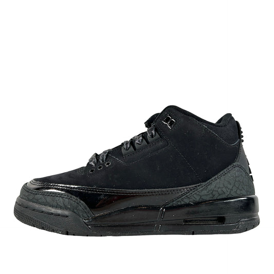 DM0967 001 Jordan 3 Retro Black Cat (2025) (GS) [USED] - 4 Y (Used)