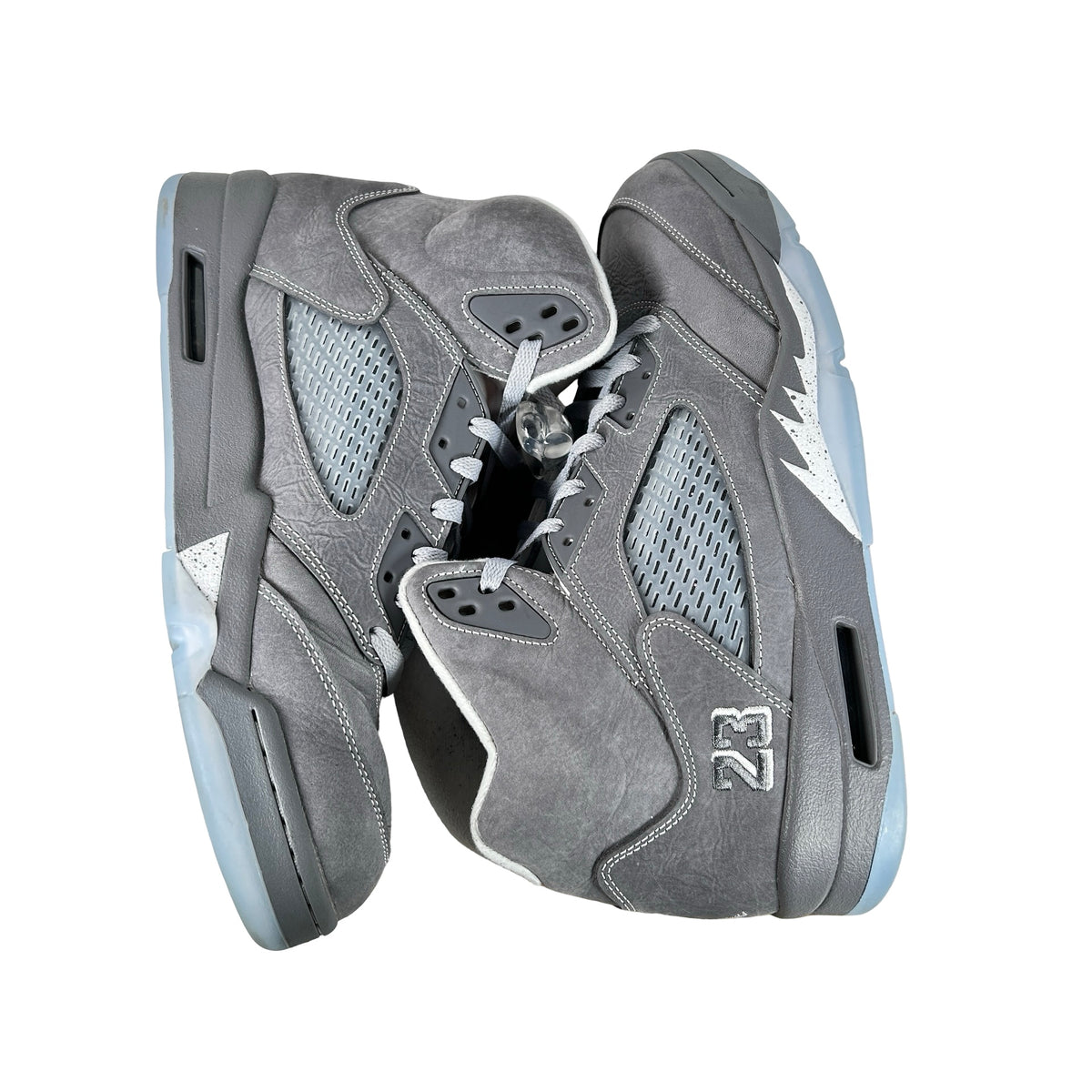 DD0587 002 Jordan 5 Retro Wolf Grey (2026) [USED] - 13 M (Used3)