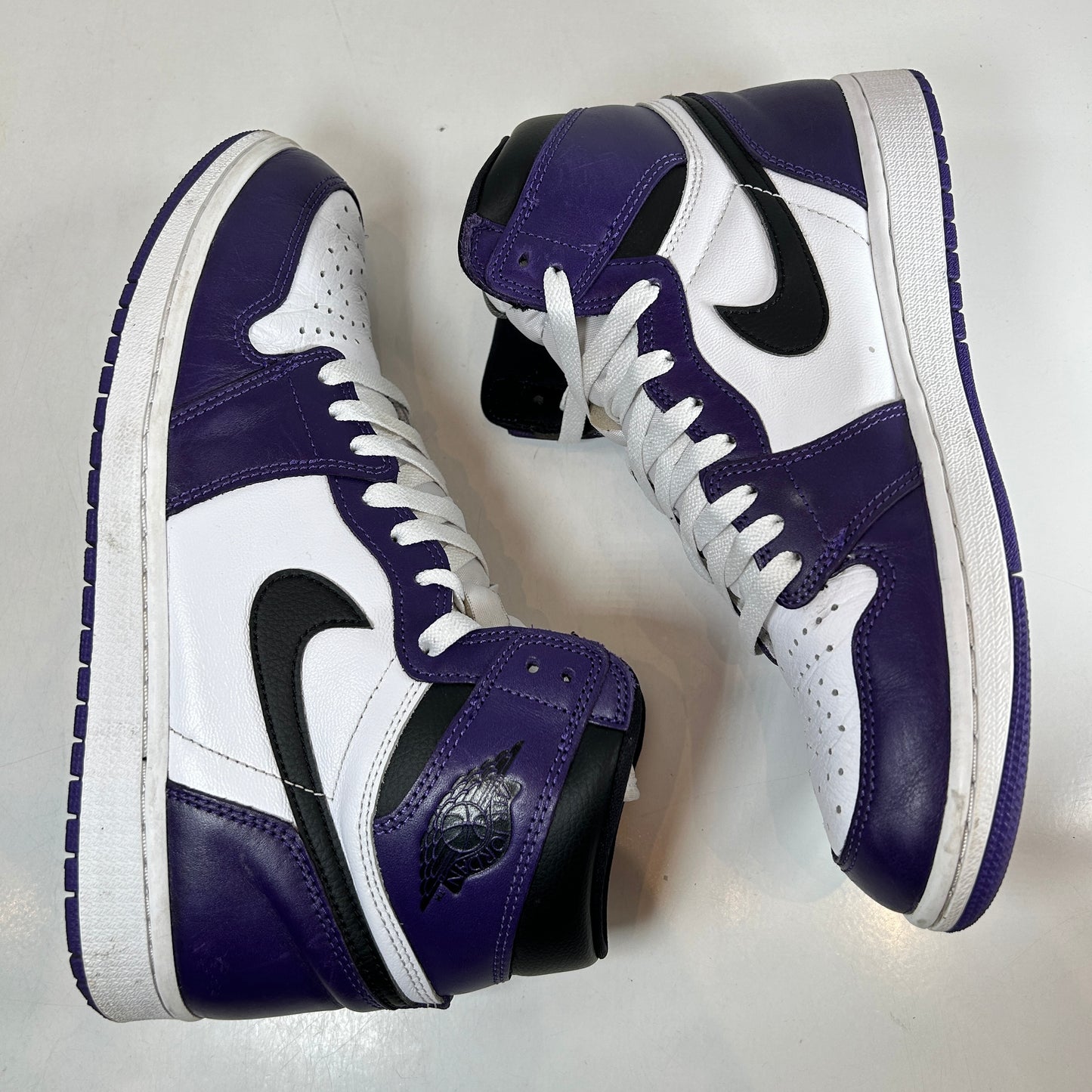 555088 500 Jordan 1 Court Purple [USED] - 10 M (Used)