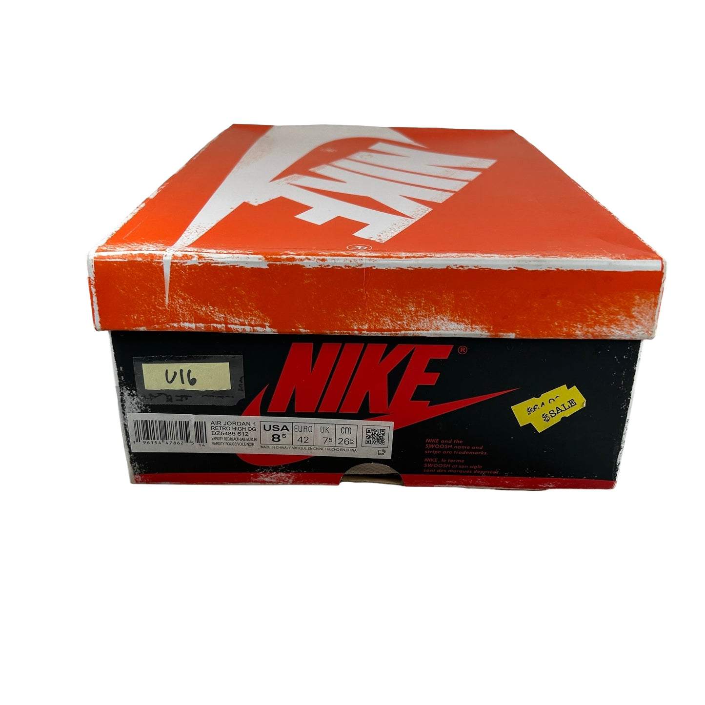 DZ5485 612 Jordan 1 Retro High OG Chicago Lost and Found [USED] - 8.5 M (Used16)