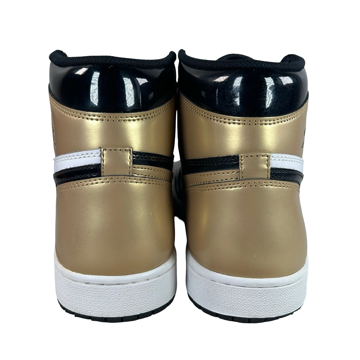 861428 007 Jordan 1 Retro High NRG Patent Gold Toe [USED] - 12 M (Used4)