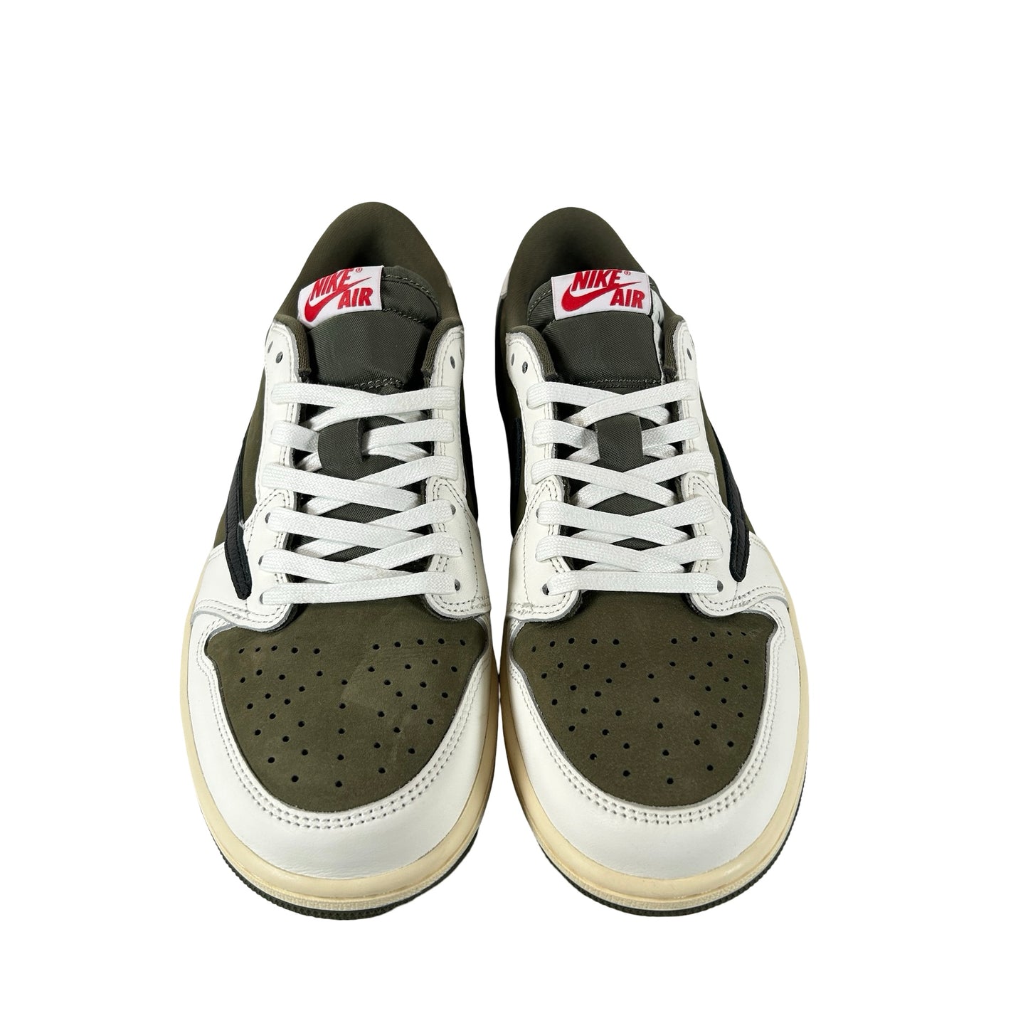 DM7866 200 Jordan 1 Retro Low OG SP Travis Scott Medium Olive [USED] - 9.5 M (Used3)