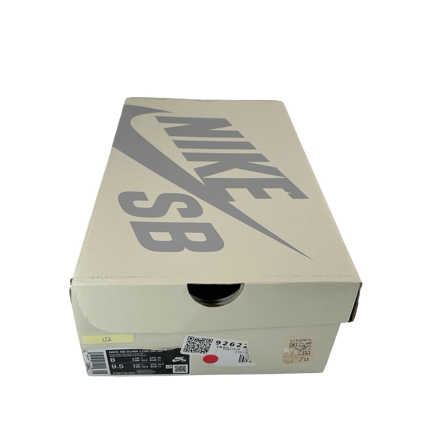 FD8778 001 Nike SB Dunk Low Supreme Rammellzee [USED] - 8 M (Used2)
