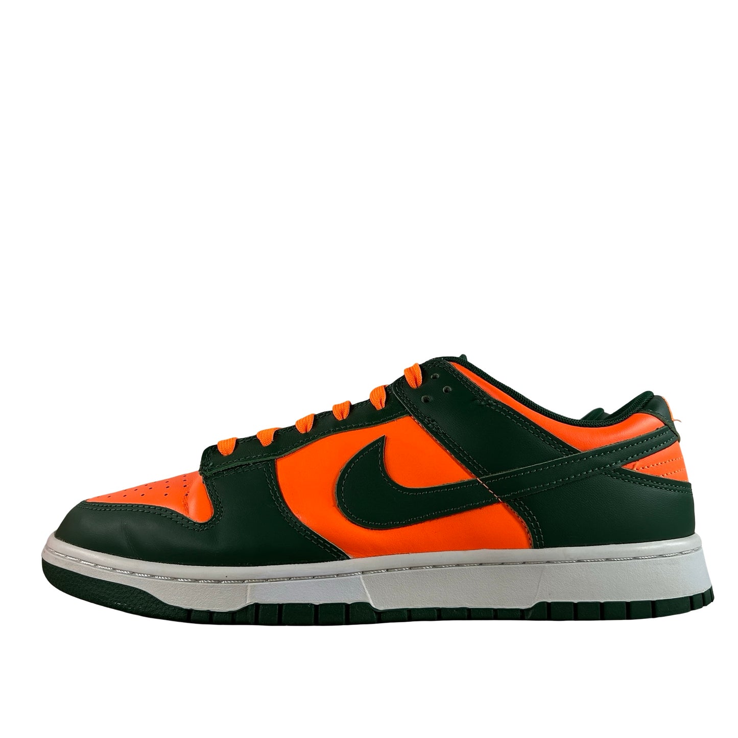 DD1391 300 Nike Dunk Low Retro Miami Hurricanes [USED] - 12 M (Used3)