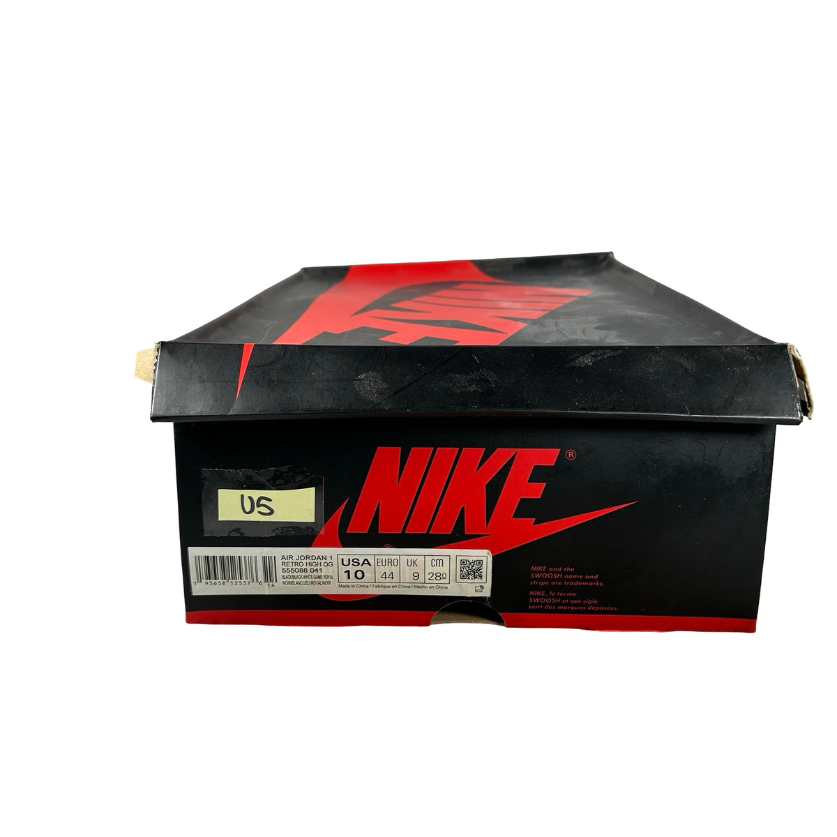 555088 041 Jordan 1 Royal Toe [USED] - 10 M (Used5)