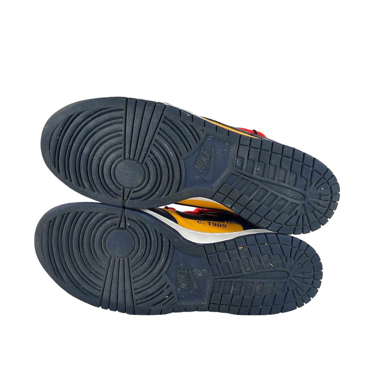 CT0856 700 Dunk Low Off-White University Gold [USED] - 9 M (Used2)