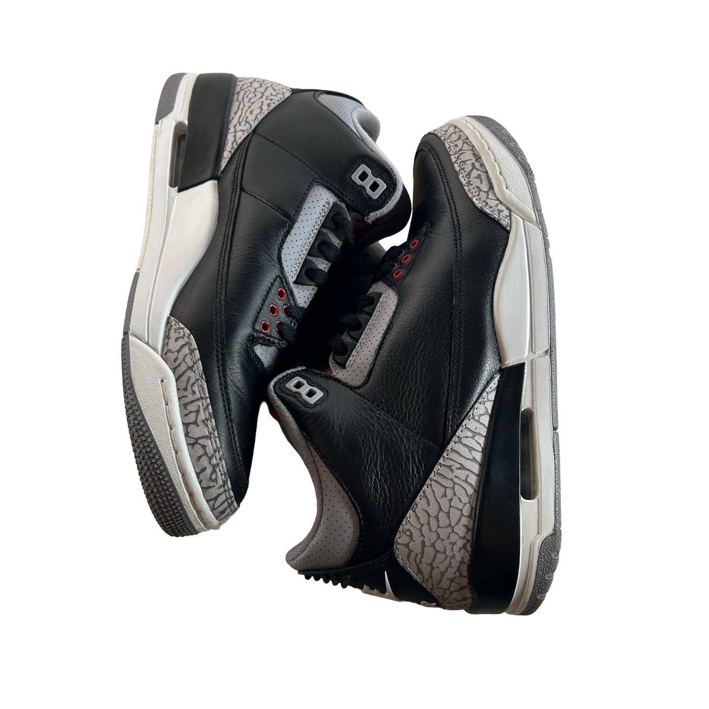 DN3707 010 Jordan 3 Retro Black Cement Reimagined (2024) [USED] - 8.5 M (Used23)