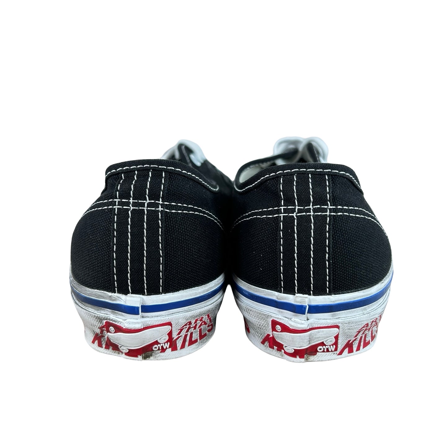 VN000EEUBLA Vans Authentic Reissue 44 Gallery Dept. Art That Kills Black [USED] - 12 M (Used)