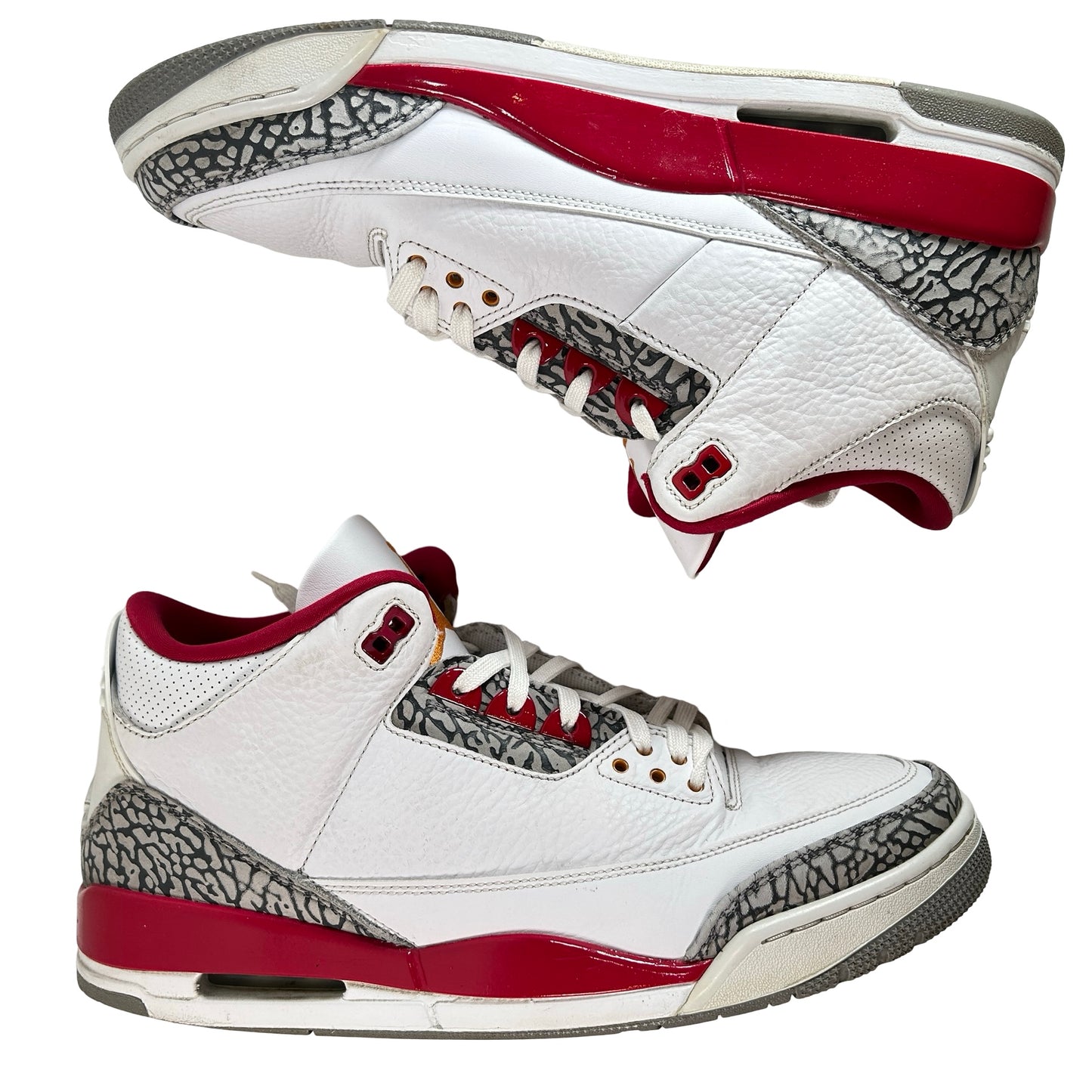 CT8532 126 Jordan 3 Retro Cardinal Red [USED] - 13 M (Used2)