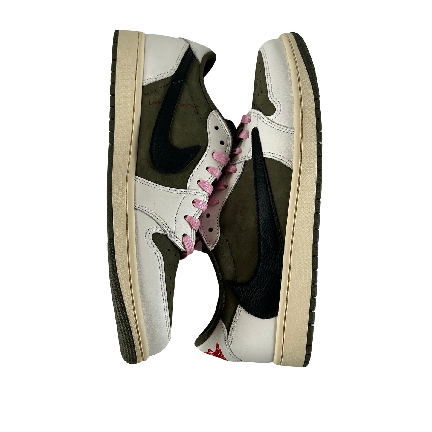 DM7866 200 Jordan 1 Retro Low OG SP Travis Scott Medium Olive [USED] - 11.5 M (VNDS)