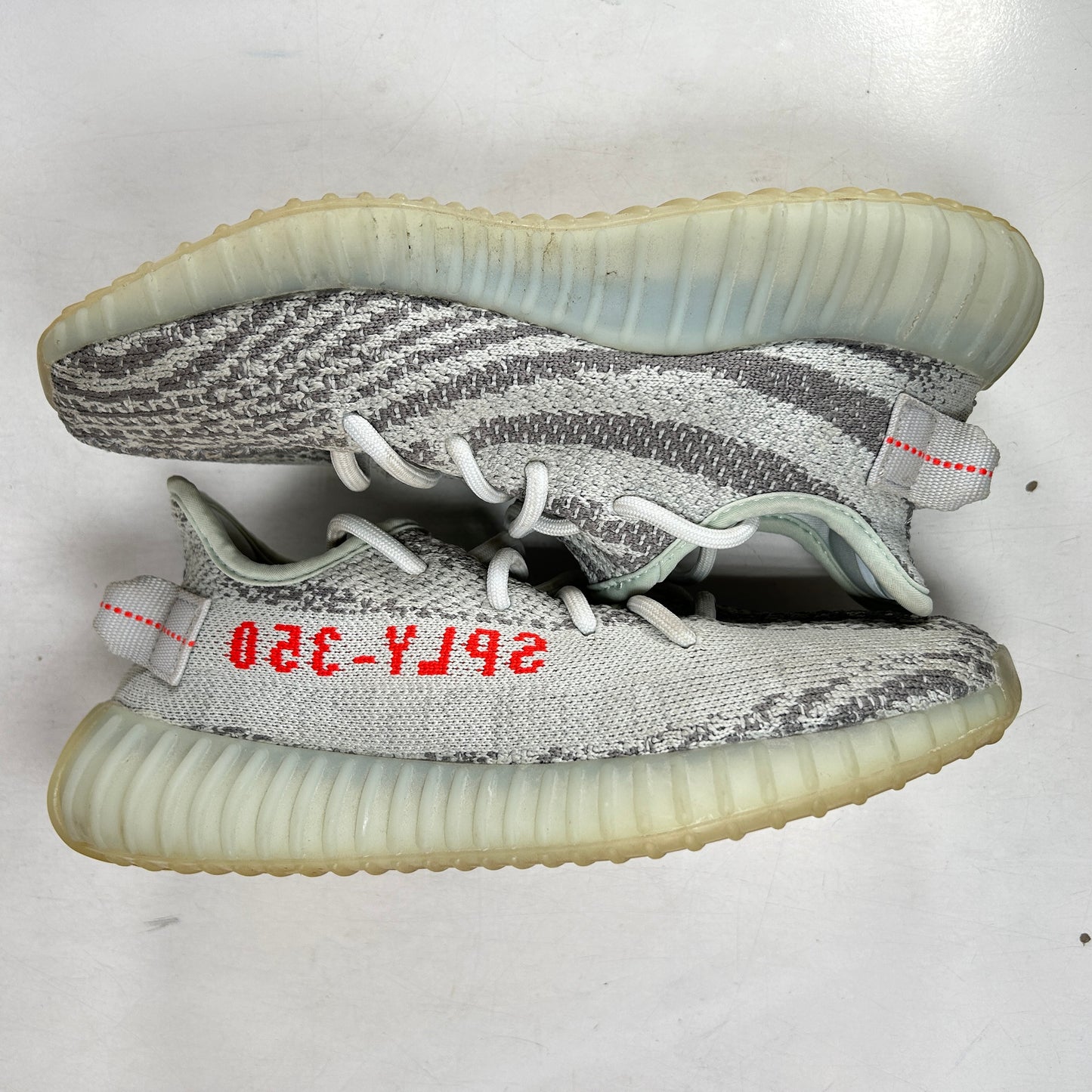 B37571 adidas Yeezy Boost 350 V2 Blue Tint (2017/2023) [USED] - 5 M (Used3)