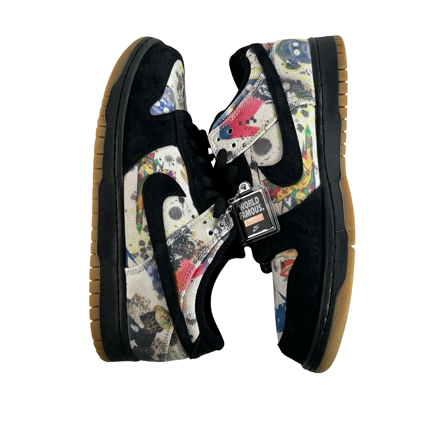 FD8778 001 Nike SB Dunk Low Supreme Rammellzee [USED] - 9 M (Used5)