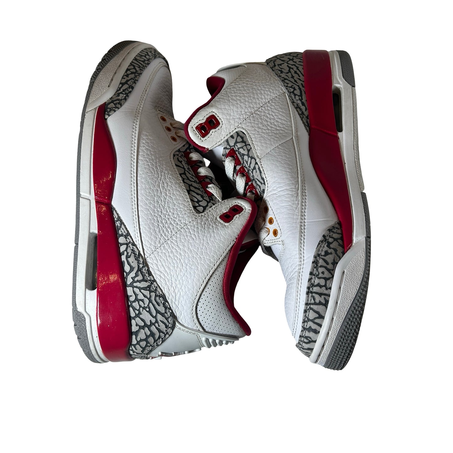 CT8532 126 Jordan 3 Retro Cardinal Red [USED] - 8.5 M (Used)