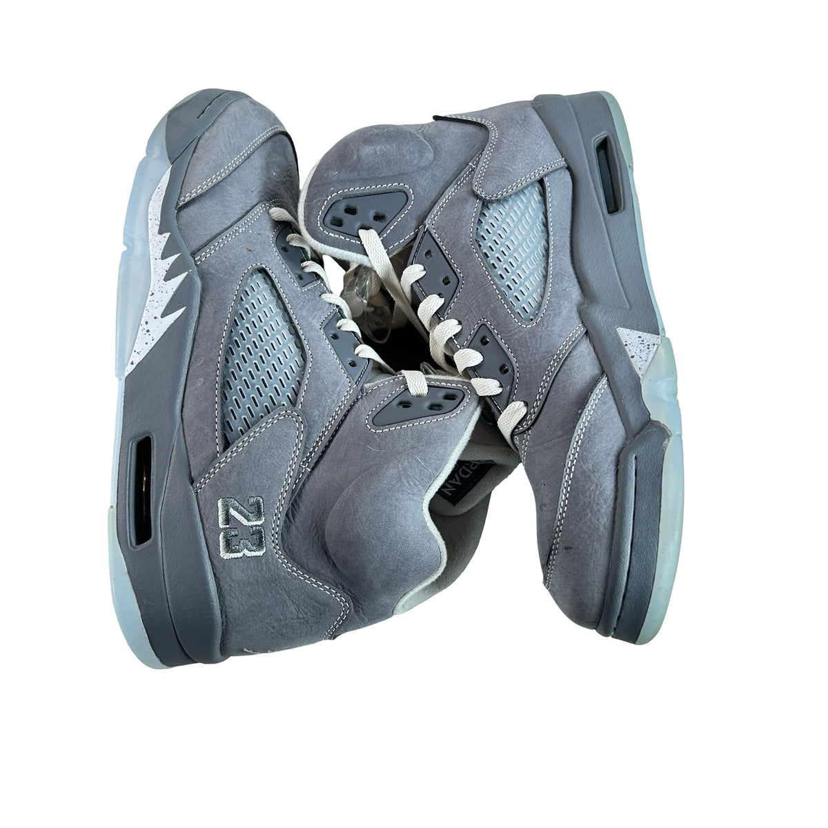 DD0587 002 Jordan 5 Retro Wolf Grey (2026) [USED] - 10 M (Used10)