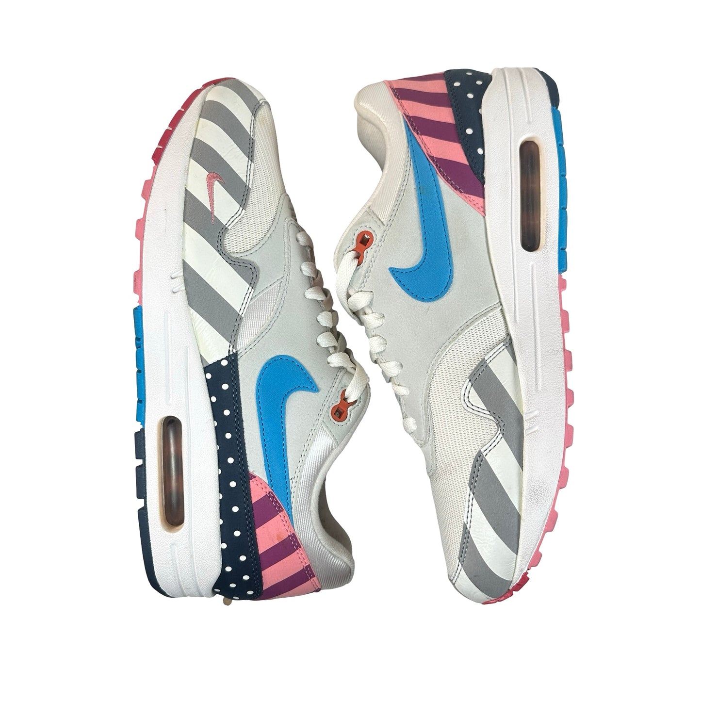 AT3057 100 Nike Air Max 1 Parra (2018) [USED] - 9.5 M (Used) (No Box)