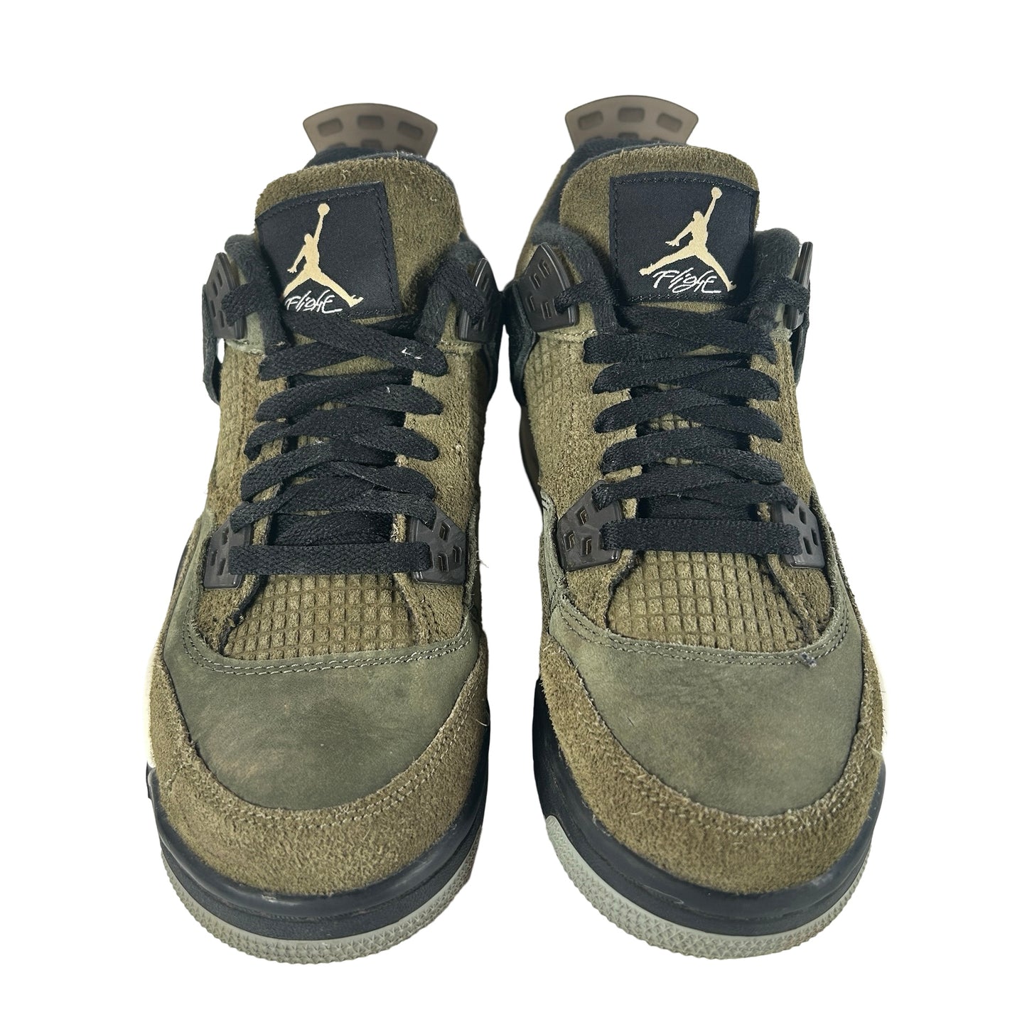 FB9928 200 Jordan 4 Retro SE Craft Medium Olive (GS) [USED] - 6 Y (Used)