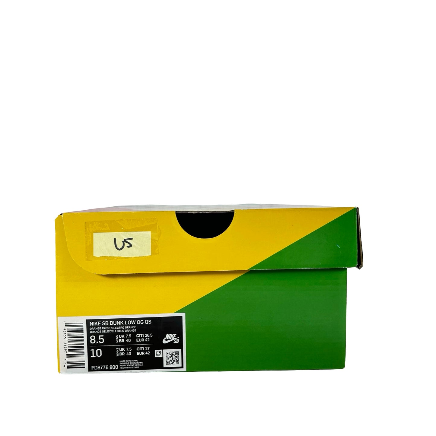 FD8776 800 Nike SB Dunk Low Concepts Orange Lobster [USED] - 8.5 M (Used5)