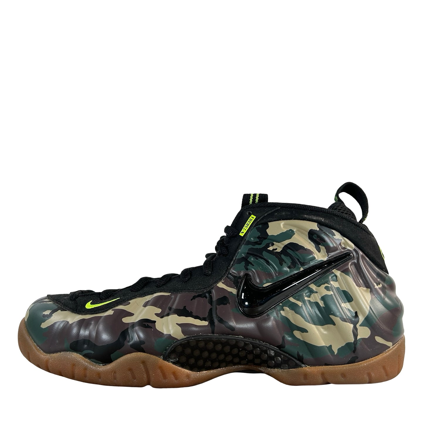 587547 300 Nike Air Foamposite Pro Army Camo [USED] - 10 M (Used)