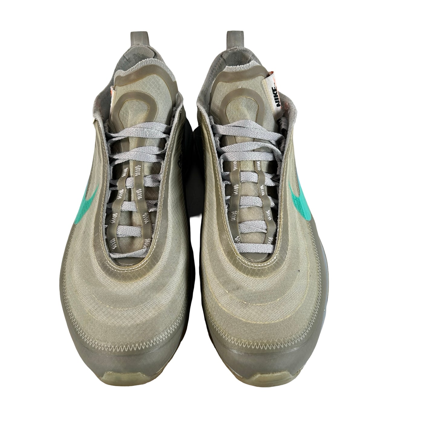 AJ4585 101 Nike Air Max 97 Off-White Menta [USED] - 9.5 M (Used) (Replace Box)