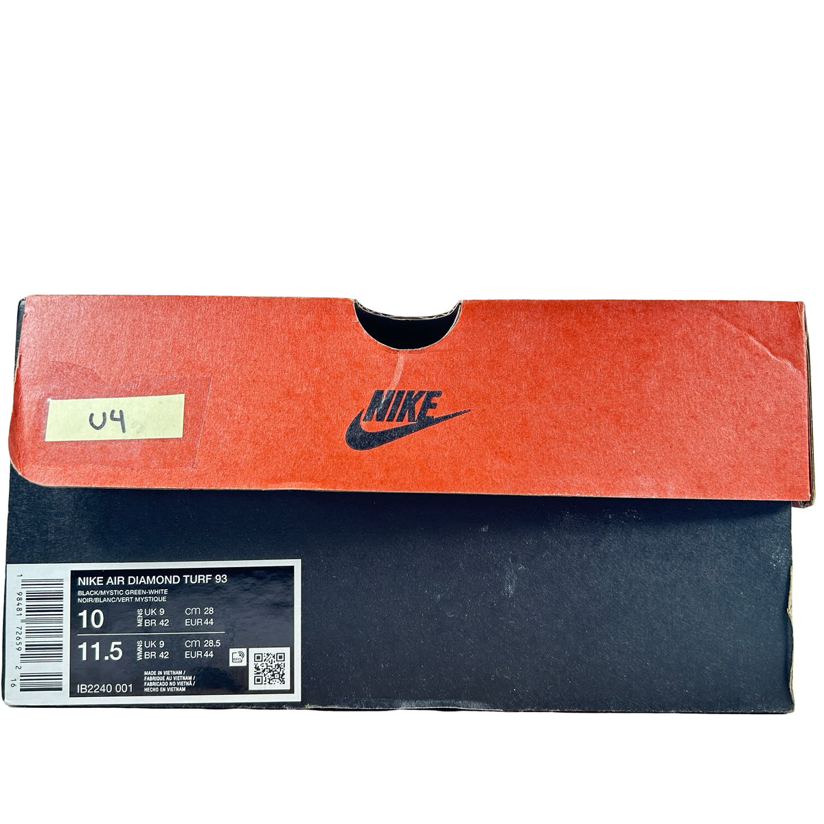 IB2240 001 Nike Air Diamond Turf Emerald [USED] - 10 M (Used4)
