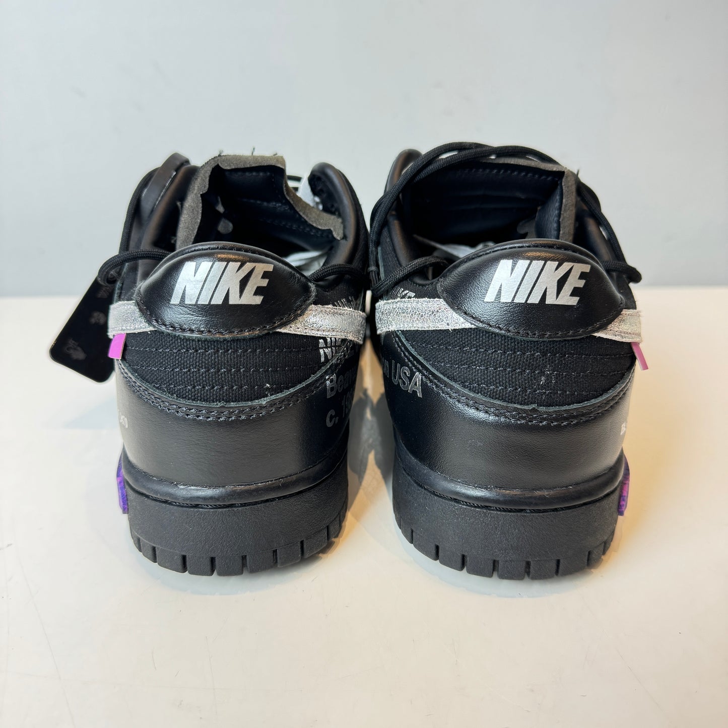 DM1602 001 Nike Dunk Low Off-White Lot 50 [USED] - 12 M (Used)