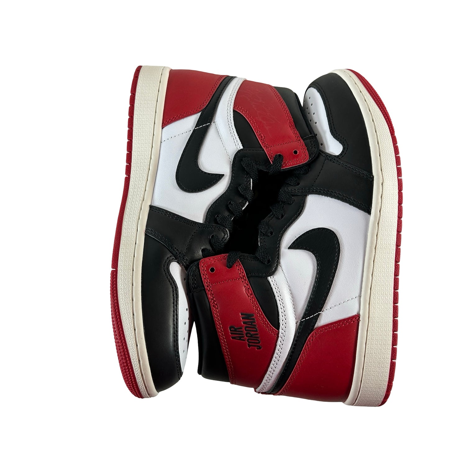 DZ5485 106 Air Jordan 1 High OG Black Toe Reimagined [USED] - 9 M (Used6)