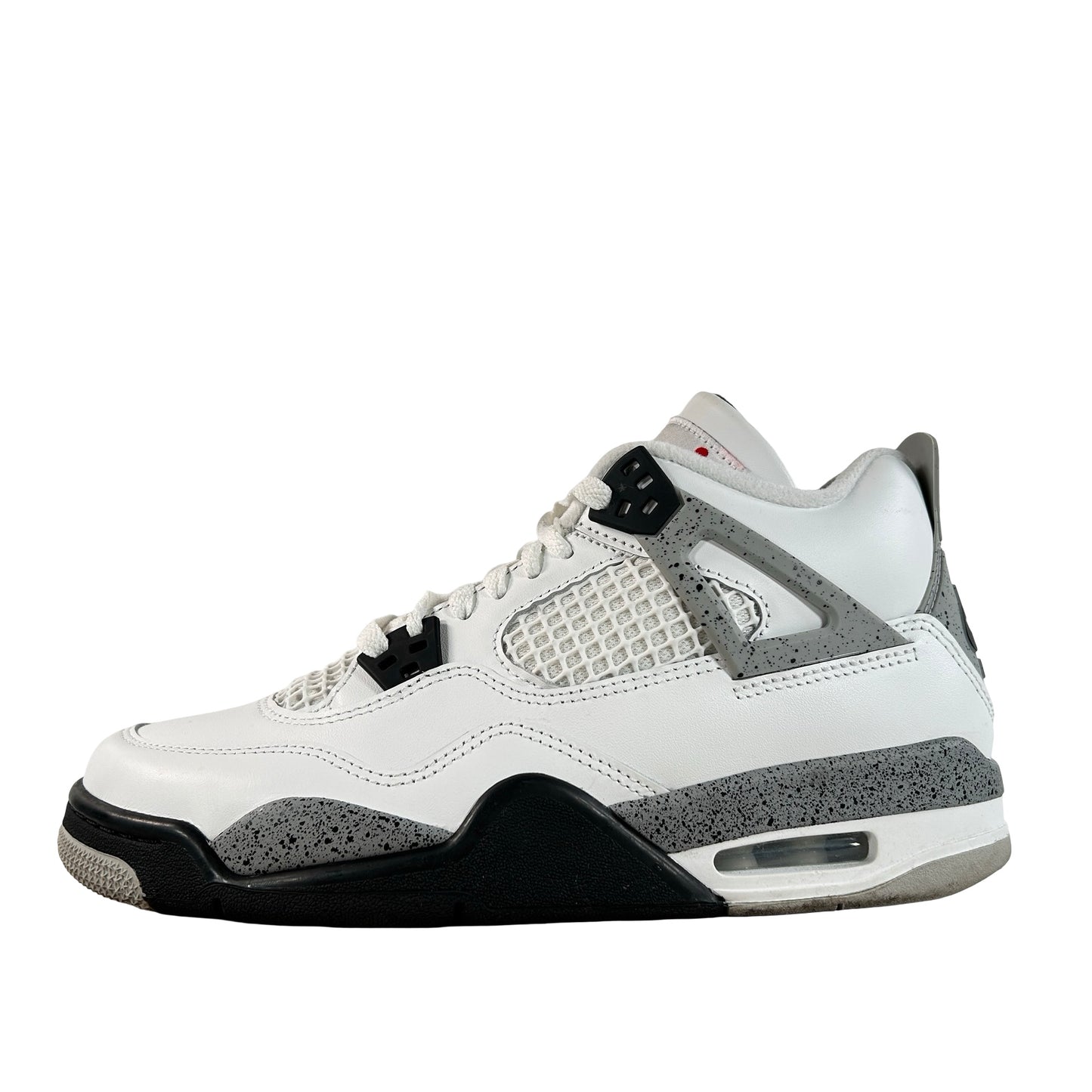 IB4171 100 Jordan 4 Retro White Cement (2025) (GS) [USED] - 7 Y (Used8)