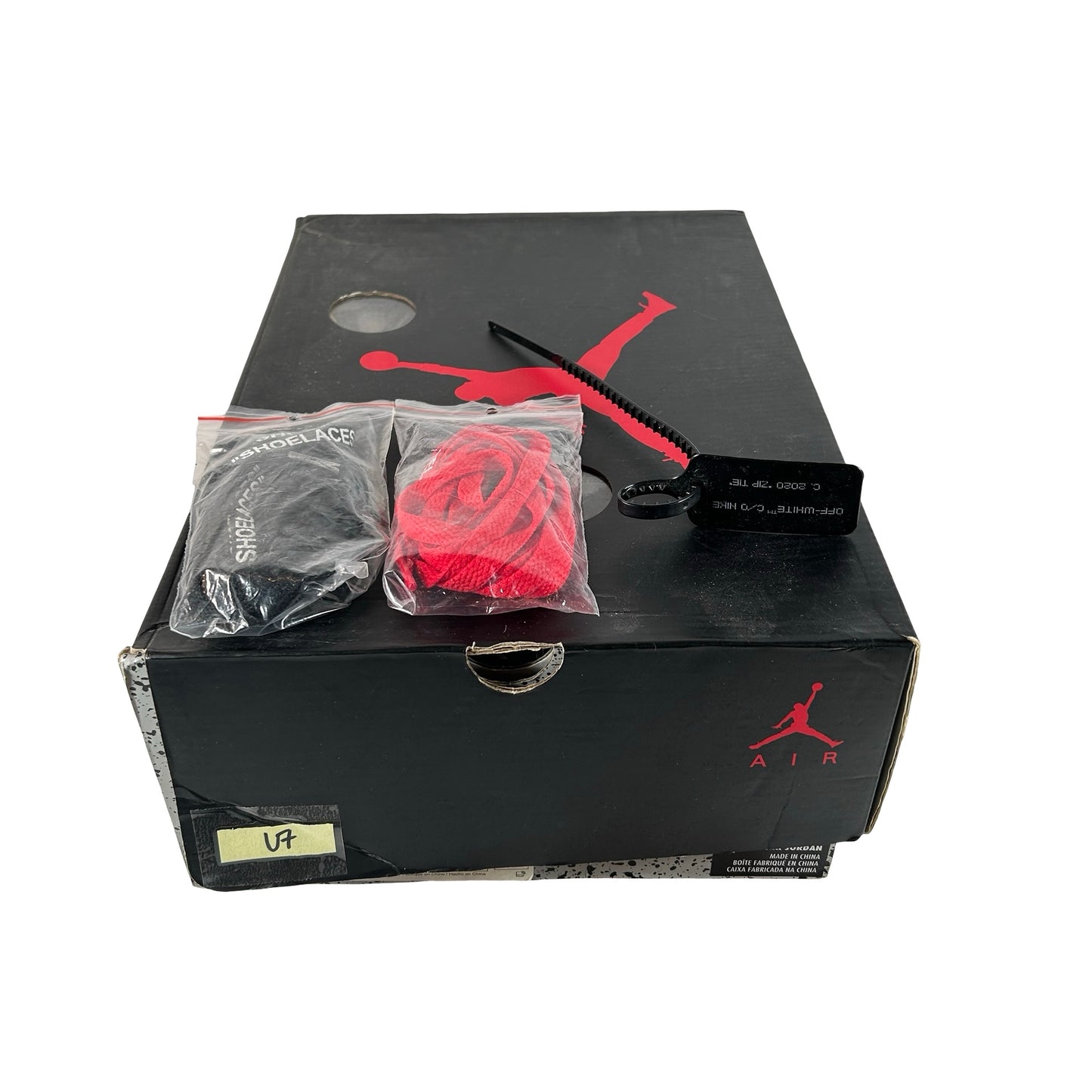 CT8480 001 Jordan 5 Off-White Black [USED] - 8 M (Used7)