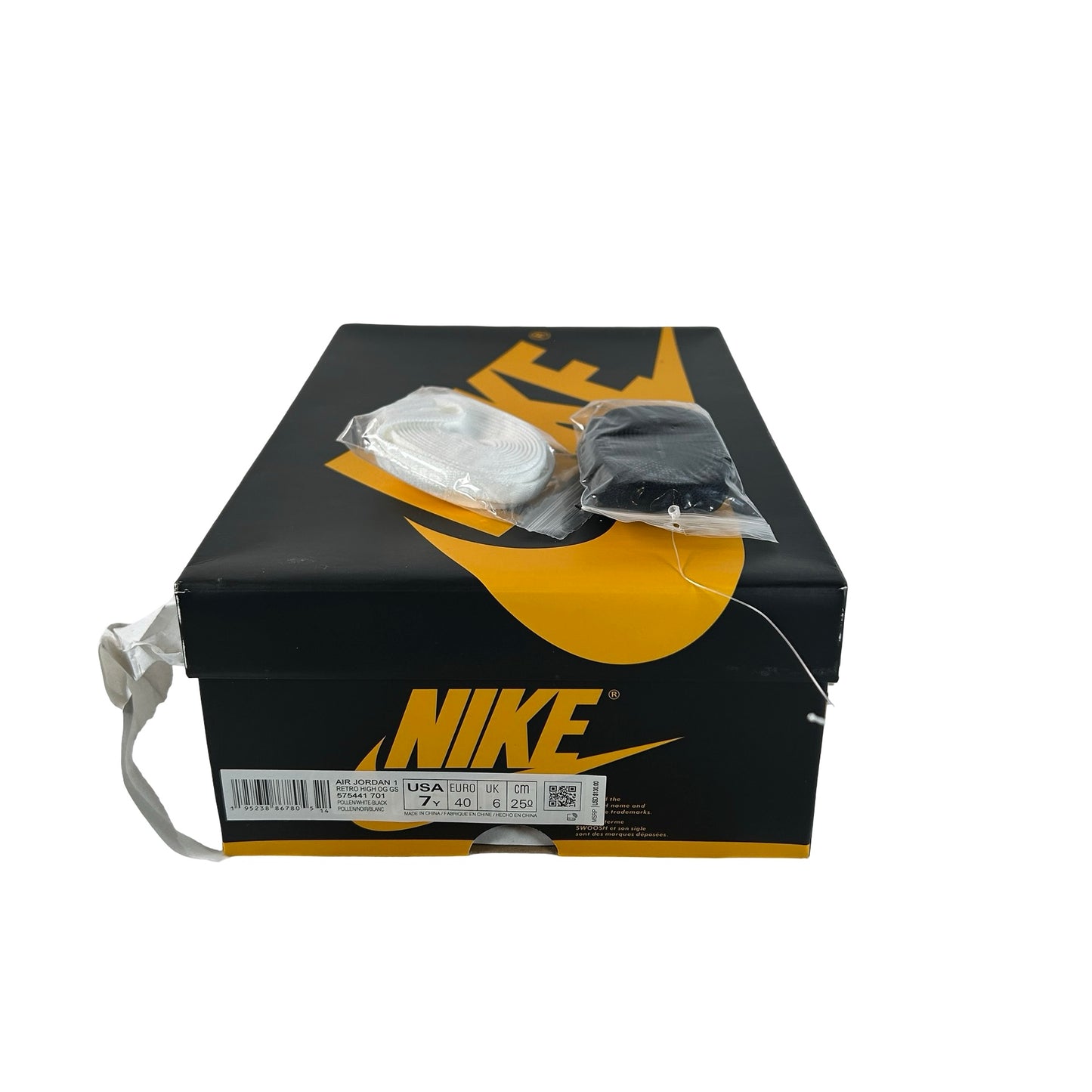 575441 701 Jordan 1 Retro High OG Pollen (GS) [USED] - 7 Y (Used)