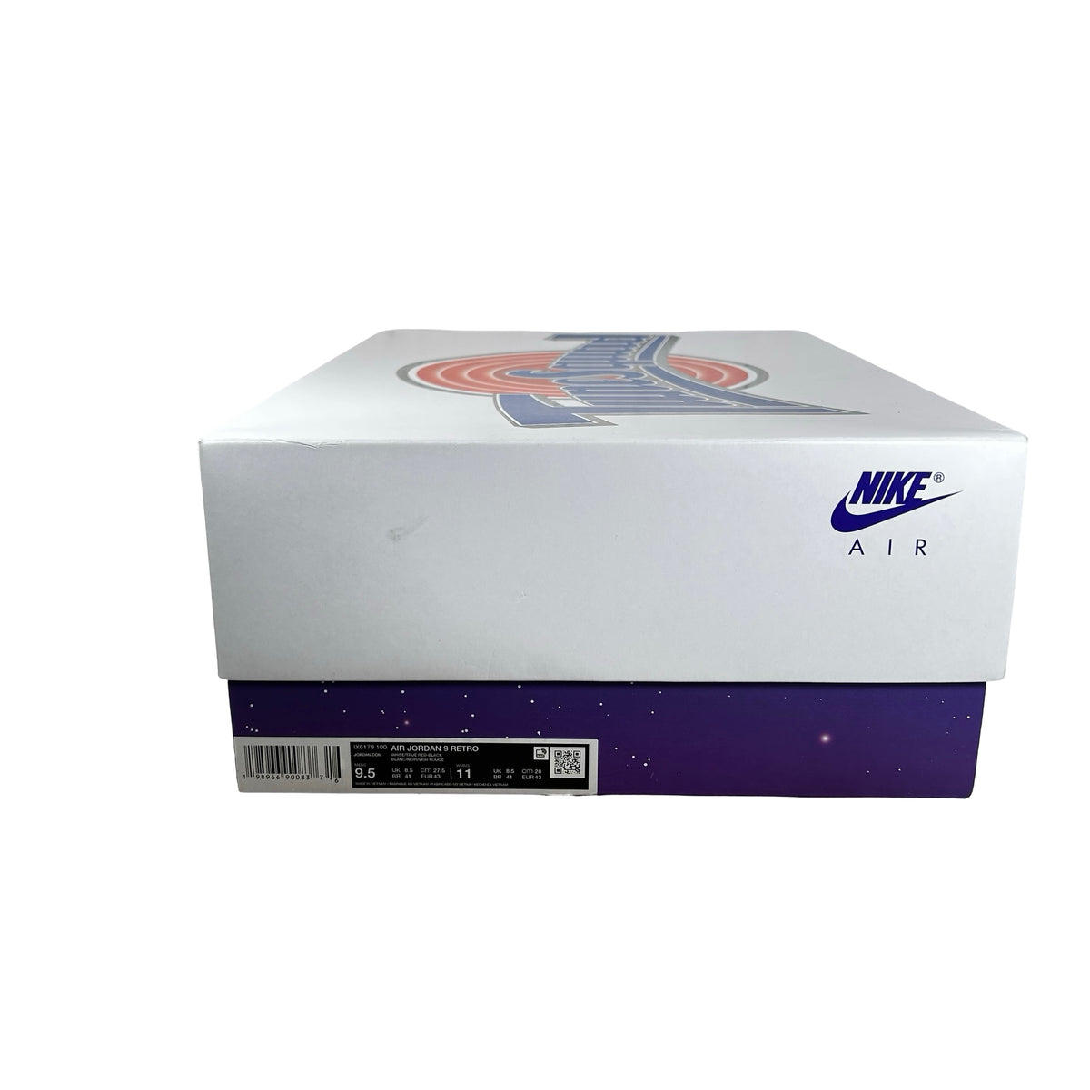 IX6179 100 Jordan 9 Retro OG Space Jam (2026) [USED] - 9.5 M (Used)