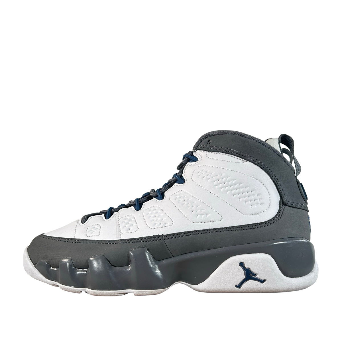 HV4574 100 Jordan 9 Retro Flint Grey French Blue (2026) (GS) [USED] - 6.5 Y (VNDS)